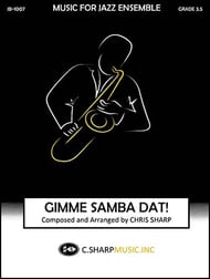 Gimme Samba Dat! Jazz Ensemble sheet music cover Thumbnail